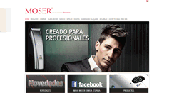 Desktop Screenshot of moser.es