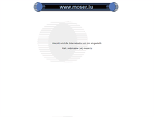 Tablet Screenshot of moser.lu